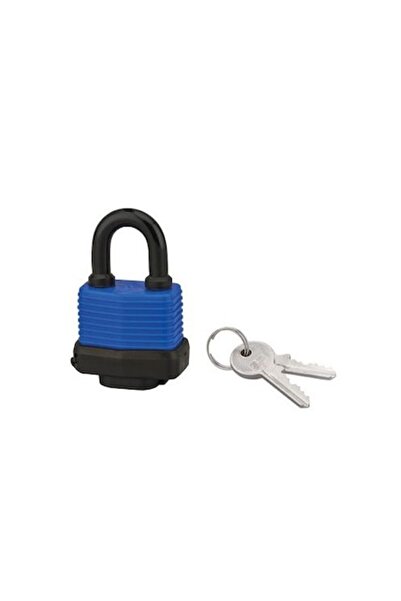 Serrurerie de Picardie Exterior Padlock with Key, Lamellar, 40 mm, SP, 2 Keys