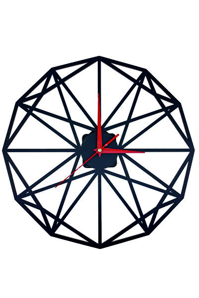 Amco Modern wooden wall clock 30 x 30 x 2.5cm