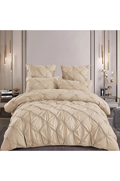 OEM Bed linen with pleats 180x200 for double bed 2 people, 6 pieces, Finet, D...