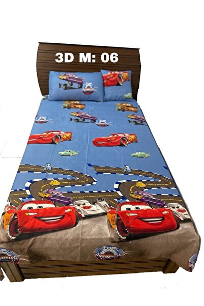 R4U Bed sheet set (3D) for boys, three pieces