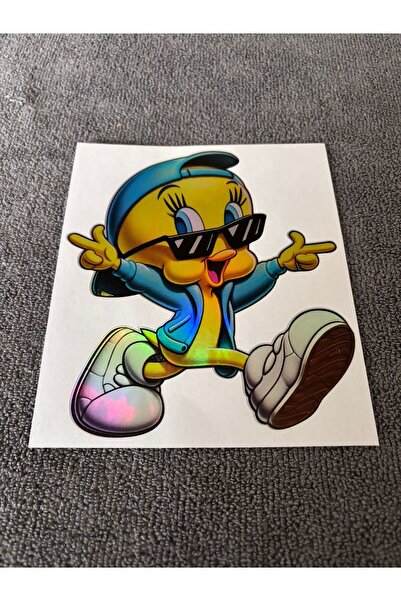 otopaspascım ملصق تويتي - ملصق تويتي ثلاثي الأبعاد - ملصق هولوجرام (15×11)