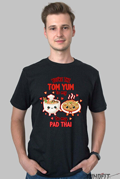 GILDAN Tricou Valentine S Day Cuplu Tu Esti Tom Yum Pentru Pad Thai Ul Meu Ba...