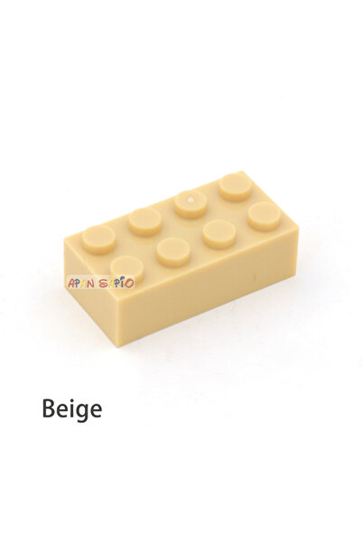Choice11 Beige 200pcs 200pcs 2x4 Dot DIY Building Blks Thick Figures Bricks E...