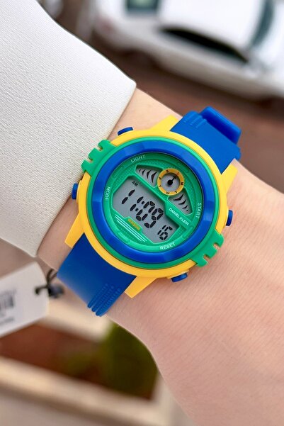 Daniel Klein Sarı Yeşil Mavi Renk 8 Farklı Işıklı 2 Yıl Garantili 5 ATM Çocuk...