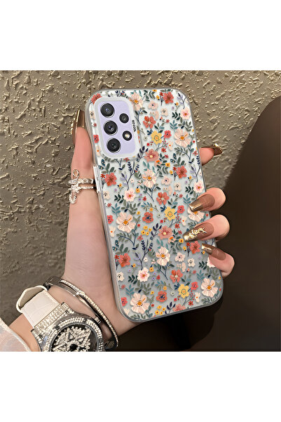 Hontinga حافظة سيليكون رفيعة مقاومة للصدمات متوافقة مع هاتف سامسونج جالاكسي A72