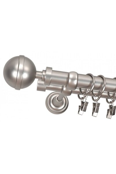 SN Deco Group Double Metal Gallery Silver 16 mm / 200 cm and Accessories