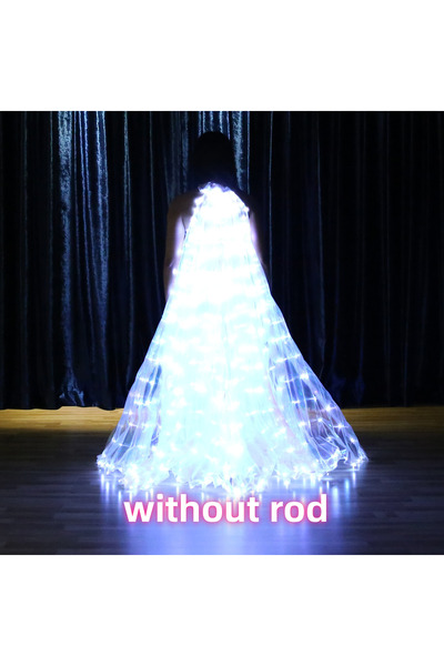 Choice أجنحة إيزيس بيضاء للأطفال بدون قضيب، أجنحة متوهجة، فستان رقص شرقي، أجن...