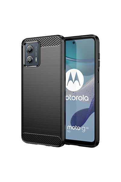 OEM Motorola Moto G53 5G compatible  Carbon Black TPU Protective Flexible Case