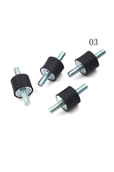 choice2 مجموعة من 4 قطع من حوامل بكرات السيارات والقوارب المانعة للاهتزاز M6،...