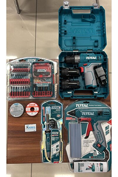 Nms 63 Parça Profesyonel Pratik Usta Seti Şarjlı Uç Takım Havya Lehim Pasta S...