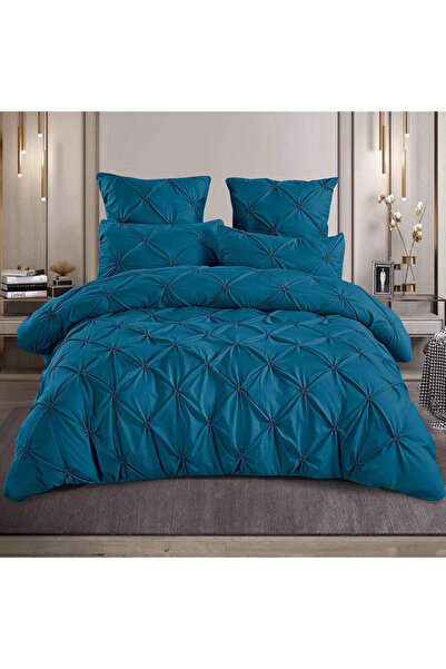 OEM Bed linen with pleats 180x200 for double bed 2 people, 6 pieces, Finet, D...