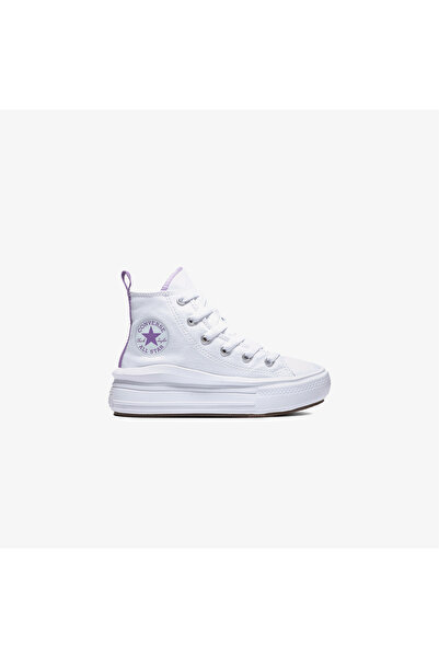 Converse Chuck Taylor All Star Move Çocuk Beyaz Platform Sneaker