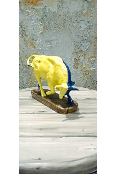 Cansuhobi Dekoratif fenerbahçe boğa biblo