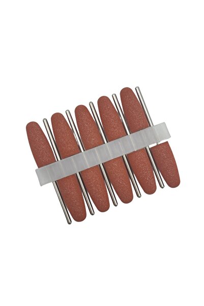 Choice44 04 171 بني، 10 قطع/مجموعة، مثقاب سيليكون لتلميع الأظافر، إزالة الجلد...