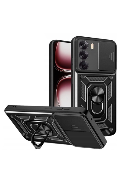 SKYDDAR INNOVATION Case for Oppo Reno12 Pro, CamShield, Magnetic ring, sticke...