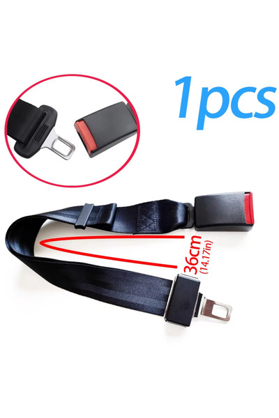 Choice7 36cm 1pc Cross-border Hot Car Seat Belt Extender Thickening Fixer Len...