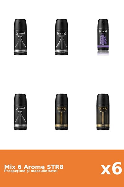 str8 Set 6 Mix STR8: 2x Ahead, 1x Game, 3x Rise