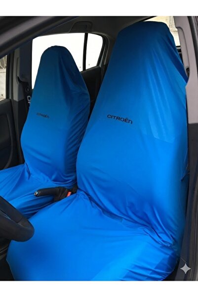 Oto Aksesuarcım Stretch Fabric Fabric Service Cover Front 2-Piece Citroen Wri...