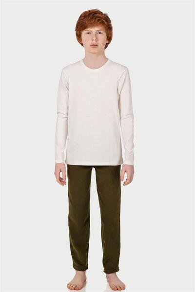 OBJE Thermal Children's Crew Neck Long Sleeve Undershirt