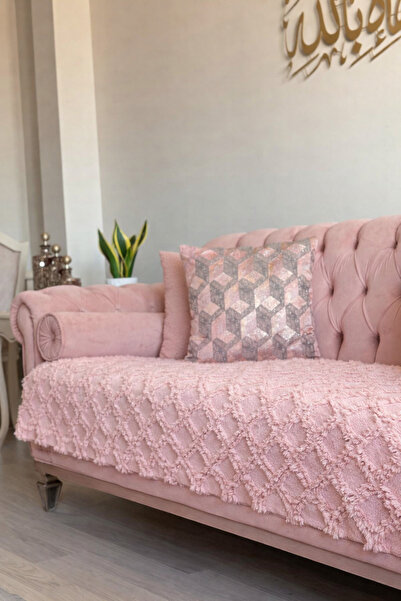 LUSSO Siena Sofa Cover Powder 100 X 240