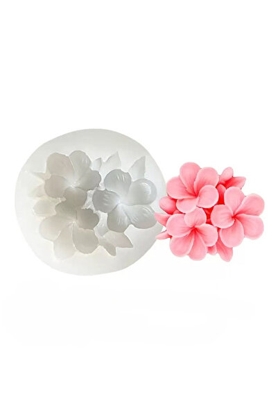 MILMATT Matrita de silicon, Milmatt, Floare Plumeria 7 x 6.5 x 2.1cm