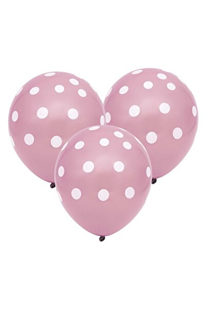 OEM Pink Polka Dot Party Balloons 23cm - 20pcs