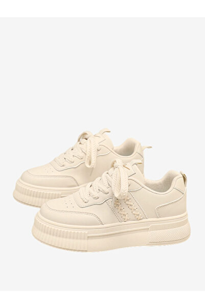 Babaya By Styli Women Lace Up Casual Sneakers