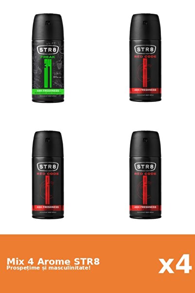 str8 Set 4 Mix STR8: 1x FR34K, 3x Red Code