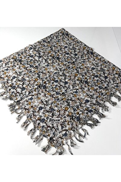 Firuze Pânză de brânză cu mărgele și model stea 06115-07