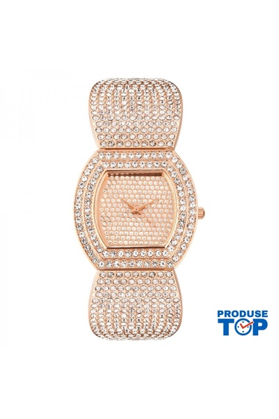 QUARTZ Elegant Luxury Women's Watch Gold Rose CDQZ108