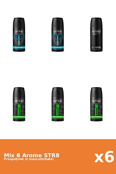 str8 Set 6 Mix STR8: 3x FR34K, 1x Original, 2x Wild Beat