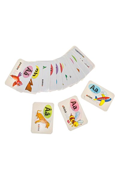 OEM Cartonase Educative cu Literele Alfabetului 48buc