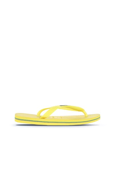 Havaianas Yellow Brasil Logo Women's Slippers 27W4149370_8809