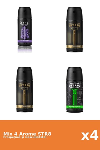 str8 Set 4 Mix STR8: 2x Ahead, 1x FR34K, 1x Game