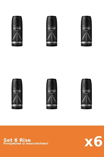 str8 Set 6 Deodorant Spray Rise, 150 ml