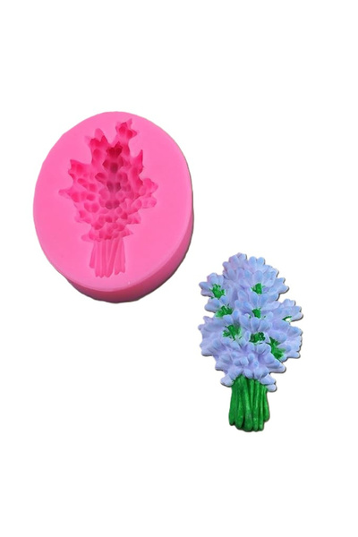 MILMATT Matrita de silicon, Milmatt, Buchet Lavanda, 71 x 42 x 20 cm