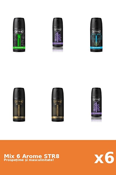 str8 Set 6 Mix STR8: 2x Ahead, 1x FR34K, 2x Game, 1x Wild Beat