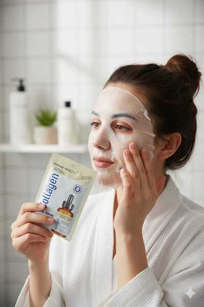 LOVEME BEAUTY قناع الوجه بالكولاجين لافمي بيوتي 25-مل