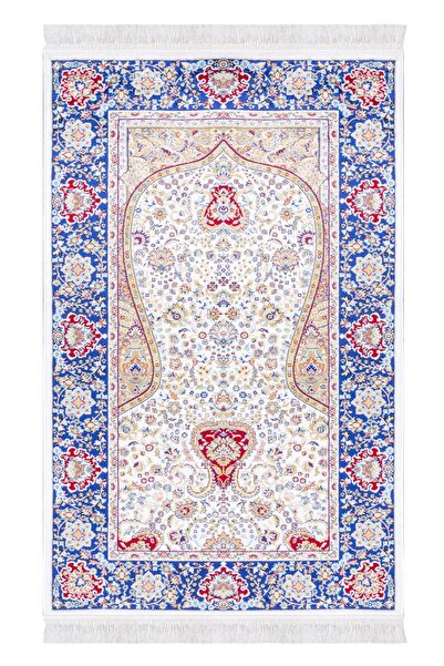 Valery Home سجادة صلاة منسوجة خصيصًا بجودة فاخرة وتشبه الحرير الطبيعي