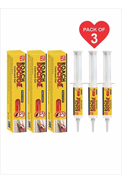 Roach Doctor Gel Bait - Powerful Cockroach Control for Indoor & Outdoor Use P...