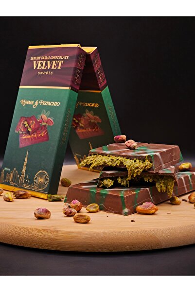 Velvet Sweet Luxury Dubai chocolate pistachio and kunafa 200g