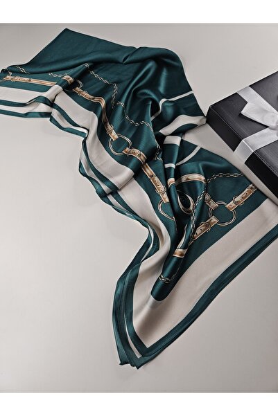 tomrisboutique شال حريري فاخر من الفوال، حجاب، وشاح، شال بنمط C، مقاس 70 × 18...