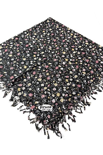 Firuze Pânză de brânză cu mărgele și model de stele 06115-08