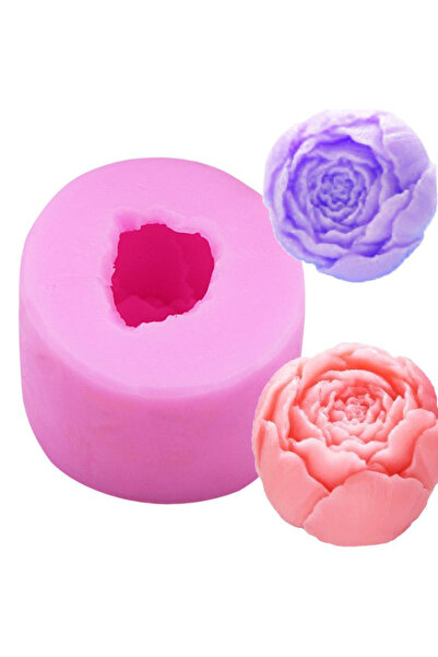 MILMATT Matrita de silicon, Milmatt, Bujor inchis, 5.5 x 5.5 cm