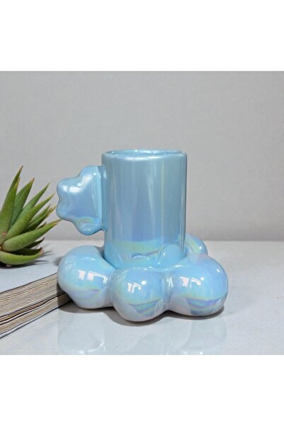 Deniz Kızı Seramik Sedefli̇ Cloud Cup / Handmade Ceramic