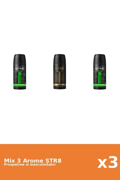str8 Set 3 Mix STR8: 1x Ahead, 2x FR34K