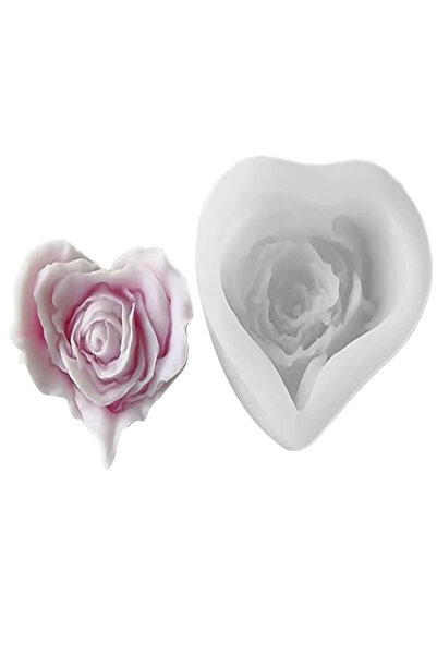 MILMATT Matrita de silicon, Milmatt, Inima Trandafir 2