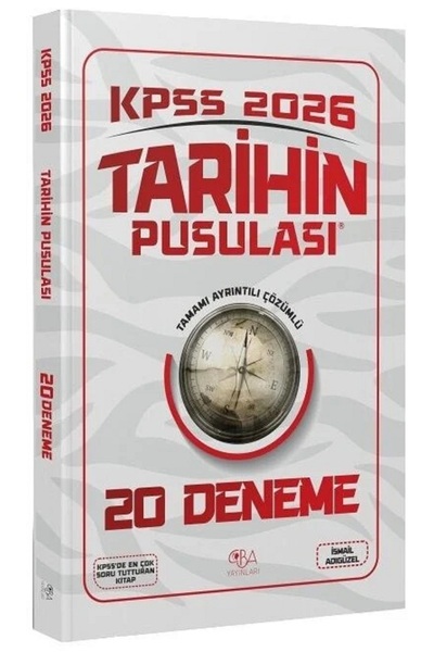 İndeks Akademi Yayıncılık CBA Yayınları 2026 KPSS Tarihin Pusulası 20 Deneme ...