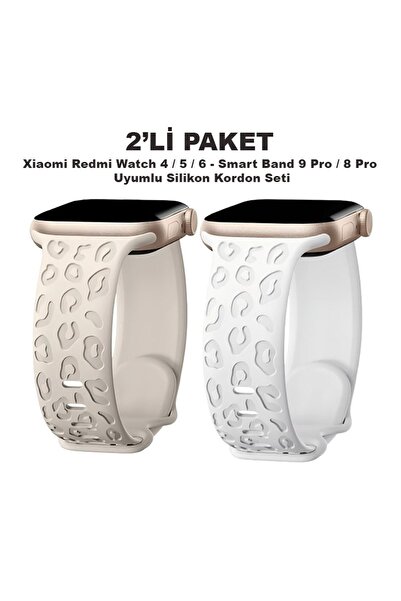 Dexmon Redmi Watch 4/5/6 - Smart Band 9 Pro/8 Pro Compatible Leopard Pattern ...