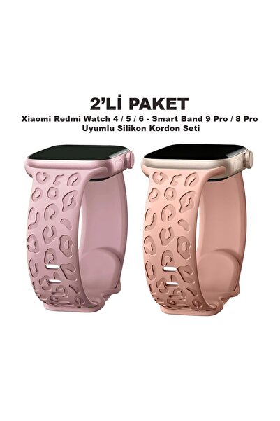 Dexmon ساعة ريدمي 4/5/6 - سمارت باند 9 برو/8 برو - مجموعة أحزمة سيليكون بنمط ...